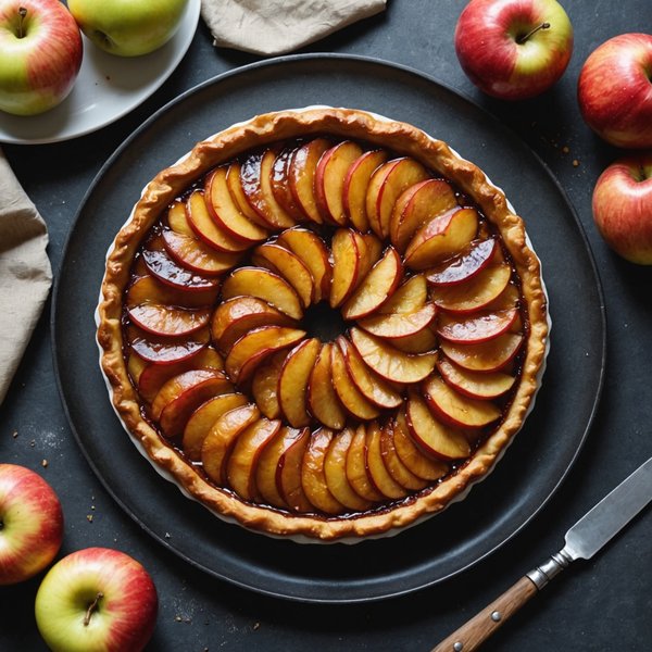 Comment réussir une tarte tatin aux pommes caramélisées et une pâte croustillante ?